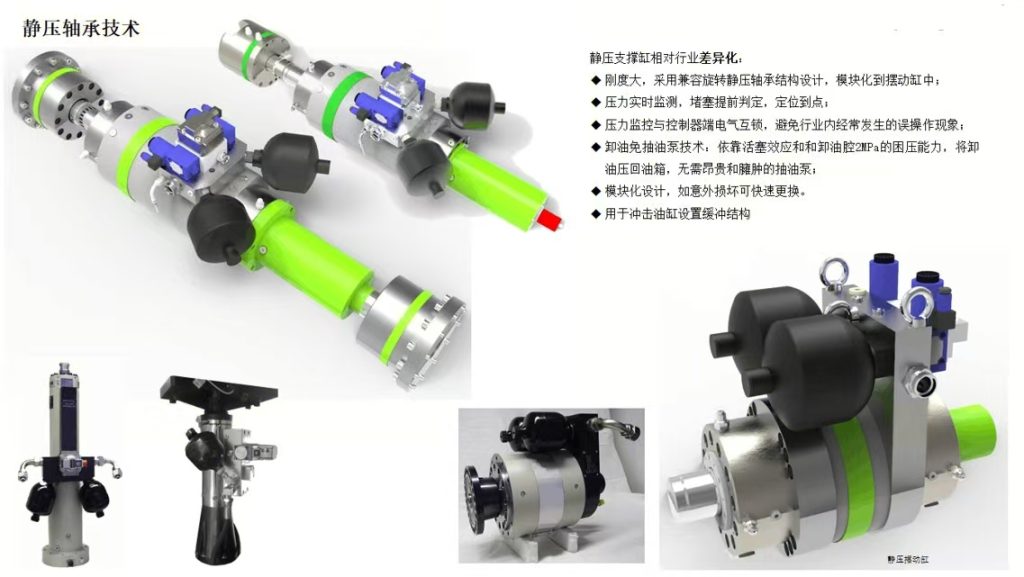 半岛精密静压支撑缸结构及技术优势图解
